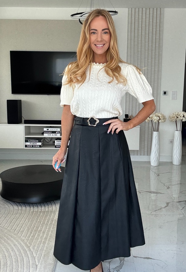 Davy szoknya fekete – Női szoknya – Innova Fashion